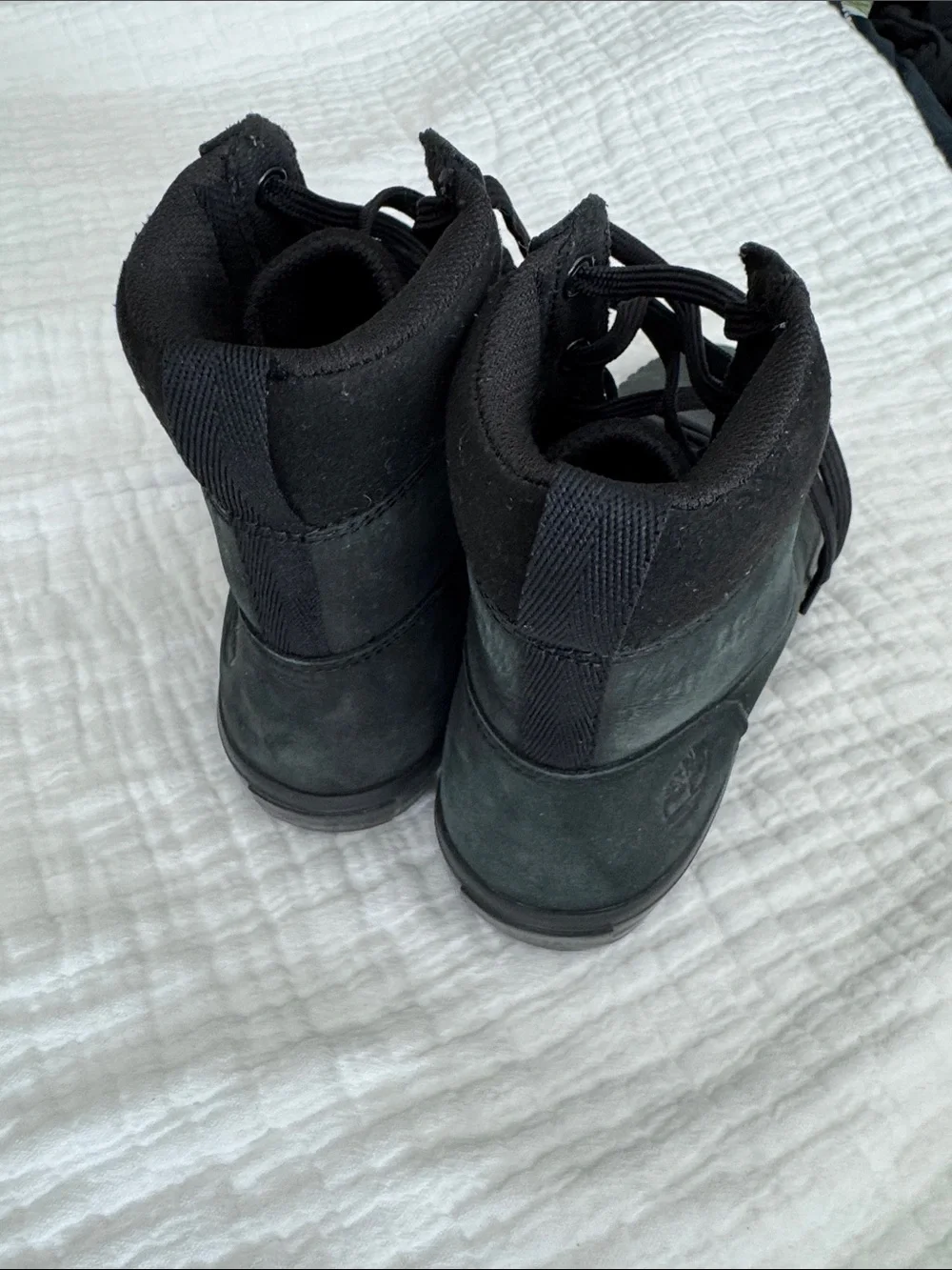 Timberland Women's Black Lace-Up Ankle Boots